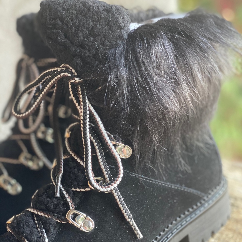Nine West Alex Faux-Fur Booties Retail Value 129 - Picture 5 of 6